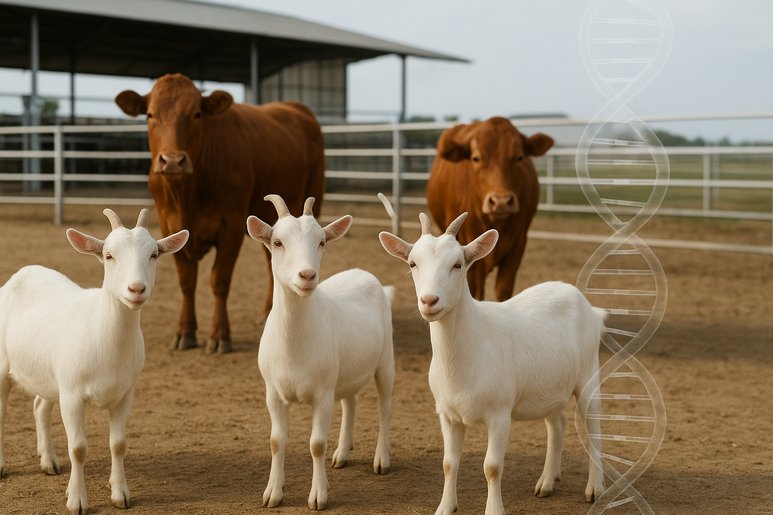 Livestock and genetics visual